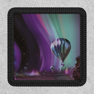 Jupiter Travel by Hot Air Balloon Bighty Auroras Patch