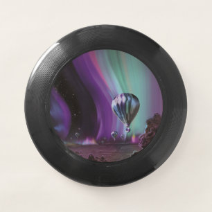 Jupiter Travel by Hot Air Balloon Bighty Auroras Wham-O Frisbee