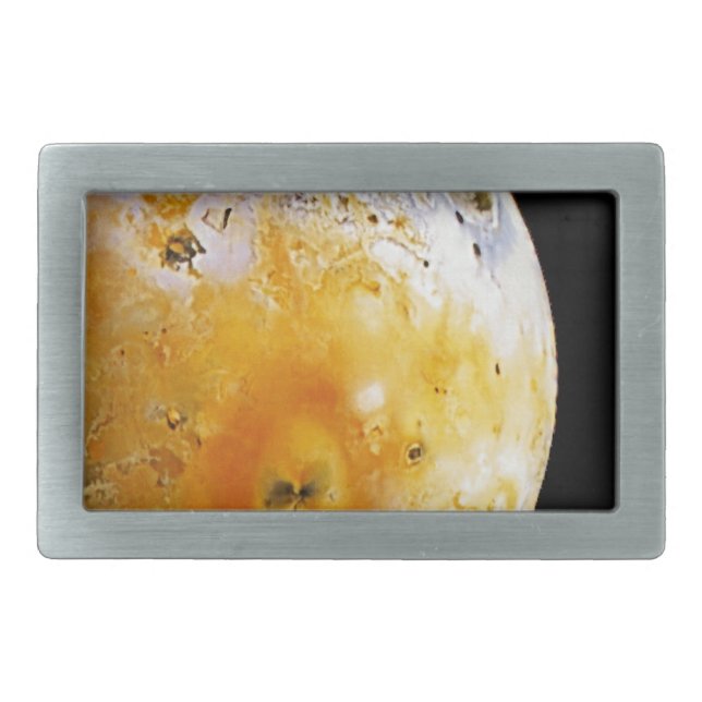 Jupiter's Moon Io Belt Buckle (Front)