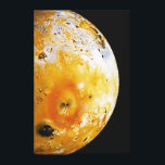 Jupiter's Moon Io Canvas Print<br><div class="desc">NASA space photograph of Jupiter's moon Io.</div>