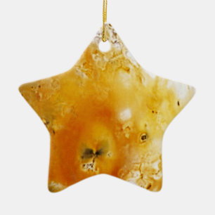 Jupiter's Moon Io Ceramic Ornament