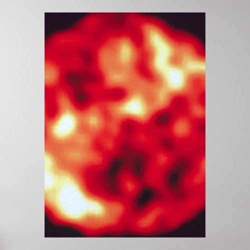 Jupiters Moon Io In Ultraviolet Light Poster