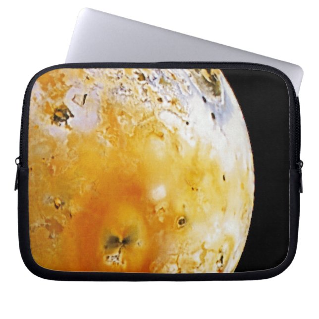 Jupiter's Moon Io Laptop Sleeve (Front)