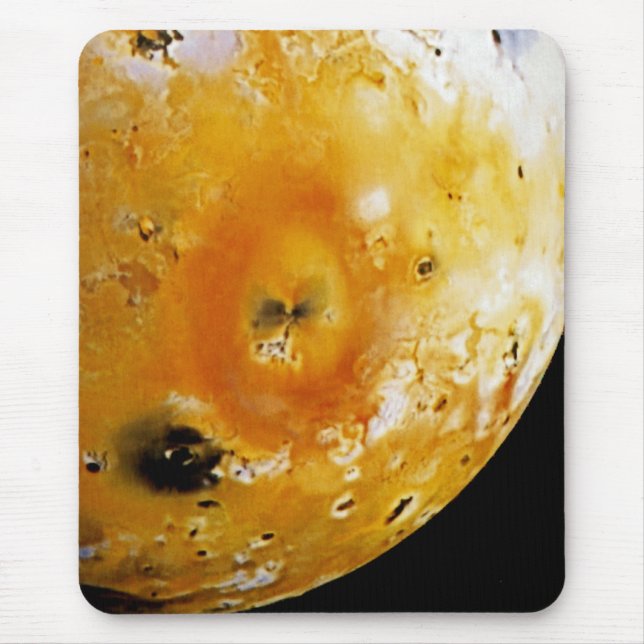 Jupiter's Moon Io Mouse Pad (Front)