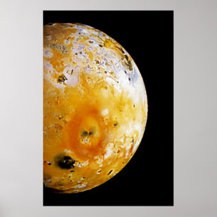 Jupiter's Moon Io Poster