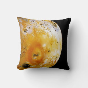 Jupiter's Moon Io Throw Pillow
