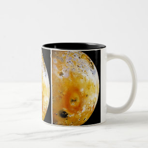 Jupiter's Moon Io Two-Tone Coffee Mug