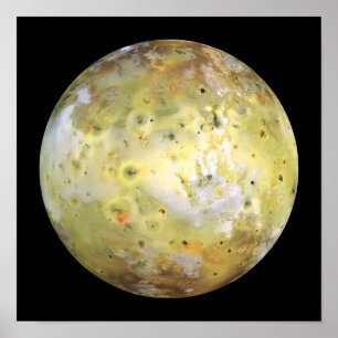 Jupiter's moon Lo Poster