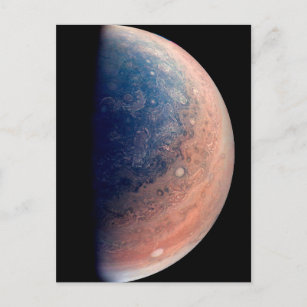 Jupiter's south pole - Astronomy Postcard