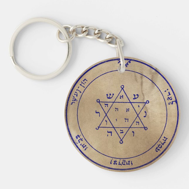 Jupiter's Wealth Keychain (Front)