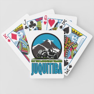 Juquitiba - on the mountain tracks bicycle playing cards