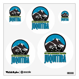 Juquitiba - on the mountain tracks wall decal