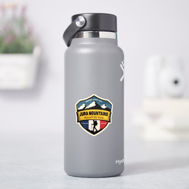 Jura Mountains , Bourgogne–Franche-Comté, France  Sticker (HydroFlask)