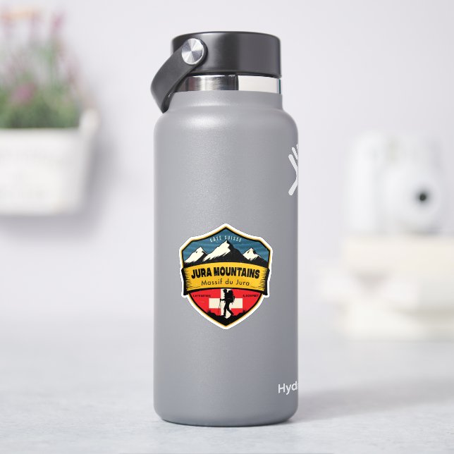 Jura Mountains , Massif du Jura , Switzerland  Sticker (HydroFlask)
