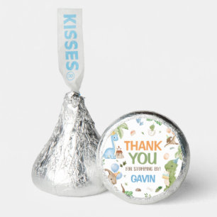 Jurassic Cute Dinosaur Birthday Party Hershey®'s Kisses®