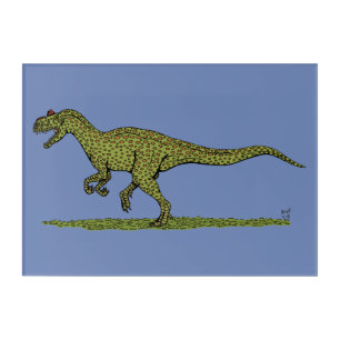 Jurassic Dinosaur Allosaurus Acrylic Print