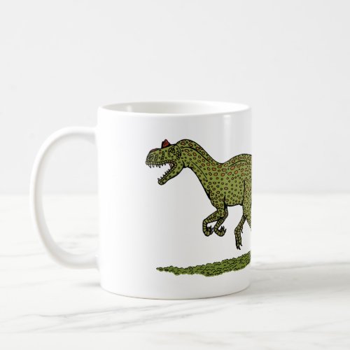 Jurassic Dinosaur Allosaurus Coffee Mug