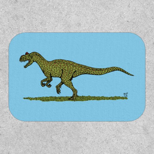 Jurassic Dinosaur Allosaurus Patch