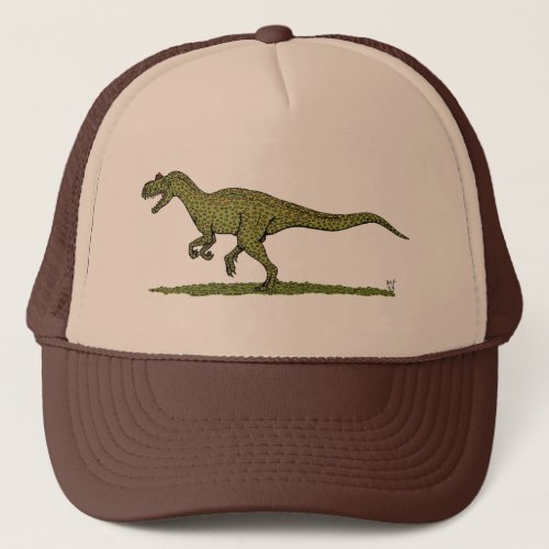Jurassic Dinosaur Allosaurus Trucker Hat