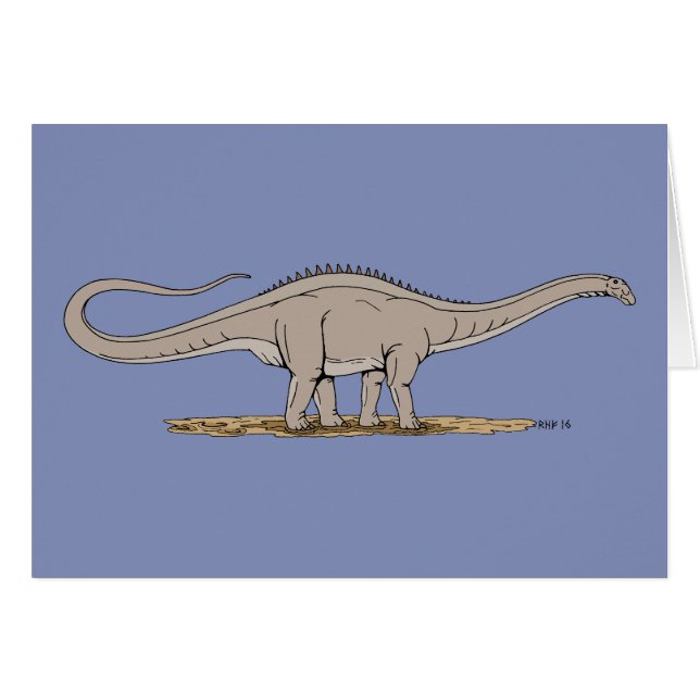 Jurassic Dinosaur Apatosaurus (Front Horizontal)