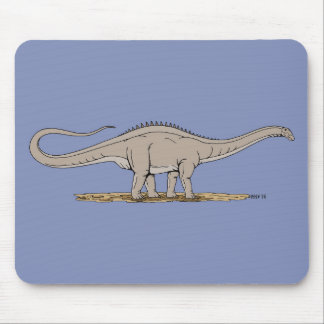Jurassic Dinosaur Apatosaurus Mouse Pad