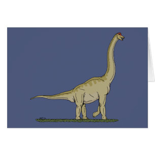 Jurassic Dinosaur Brachiosaurus Cards
