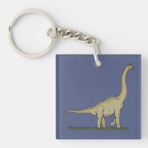 Jurassic Dinosaur Brachiosaurus Keychain