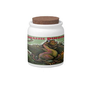 Jurassic Dinosaurs Candy Jar