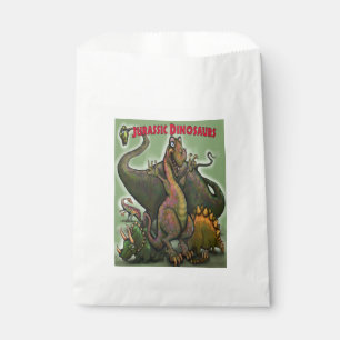 Jurassic Dinosaurs Favor Bag