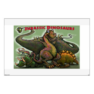 Jurassic Dinosaurs Wall Sticker