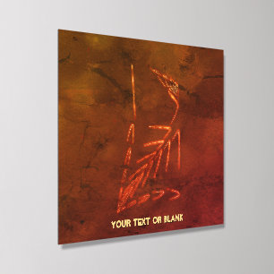 Jurassic Fossil Acrylic Photo Tile