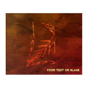 Jurassic Fossil Acrylic Print