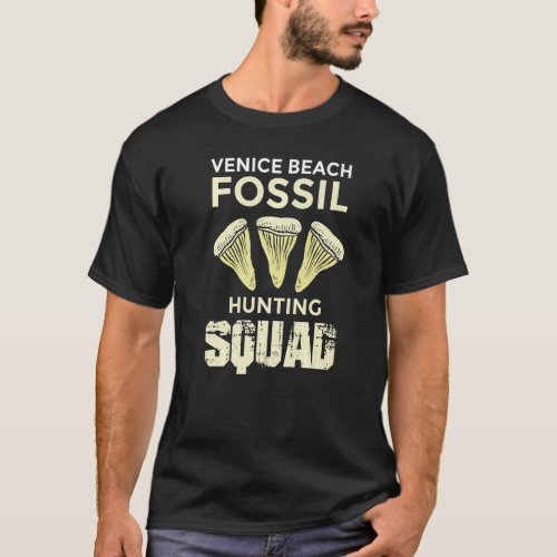 Jurassic Fossil digging World  Venice Hunting Squa T_Shirt