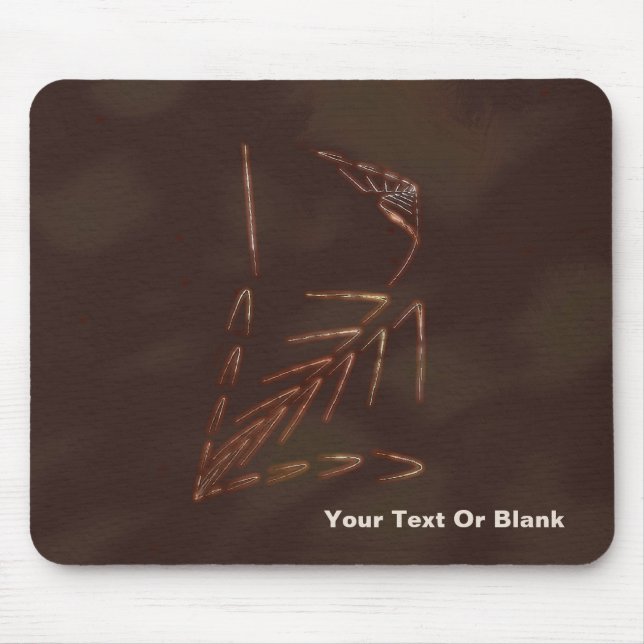 Jurassic Fossil Mouse Pad (Front)