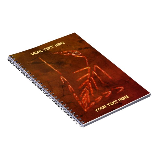Jurassic Fossil Notebook (Right Side)