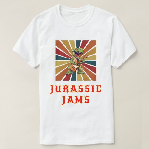 Jurassic Jams Rock n Rawr  T_Shirt