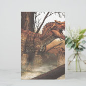 Jurassic Journey: Dinosaur in its Natural Habitat (Standing Front)