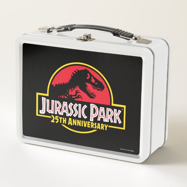 jurassic park 25th anniversary logo metal lunch box rb9492e3faef947cbb743b1b636516e3a ekvvu 630