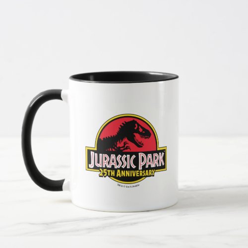 Jurassic Park 25th Anniversary Logo Mug