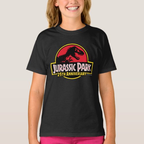 Jurassic Park 25th Anniversary Logo T_Shirt