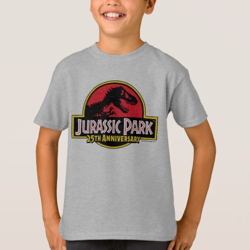 Jurassic Park 25th Anniversary Logo T_Shirt