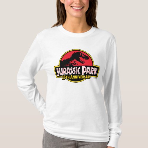 Jurassic Park 25th Anniversary Logo T_Shirt