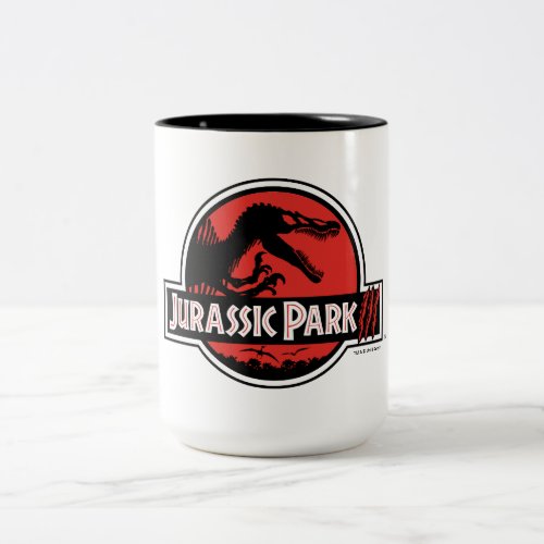 Jurassic Park III Logo Two_Tone Coffee Mug