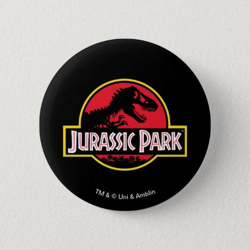 Jurassic Park Logo Button
