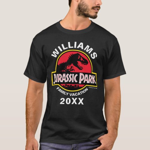 Jurassic Park Logo  Family Vacation T_Shirt
