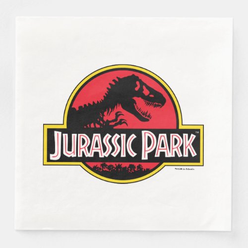 Jurassic Park Logo Paper Dinner Napkins