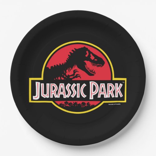 Jurassic Park Logo Paper Plates