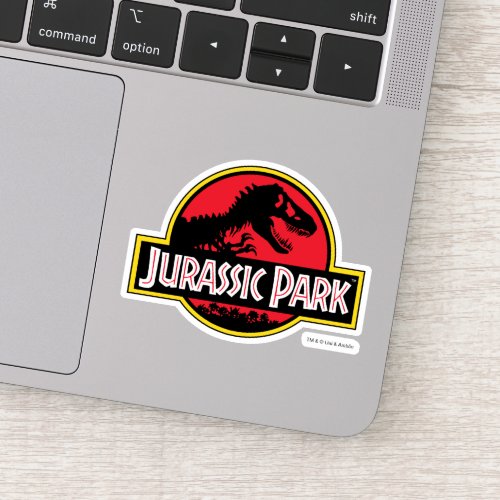 Jurassic Park Logo Sticker
