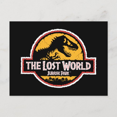 Jurassic Park The Lost World Logo Postcard