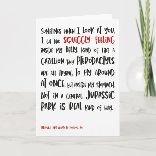 Jurassic Park _ Valentines Card